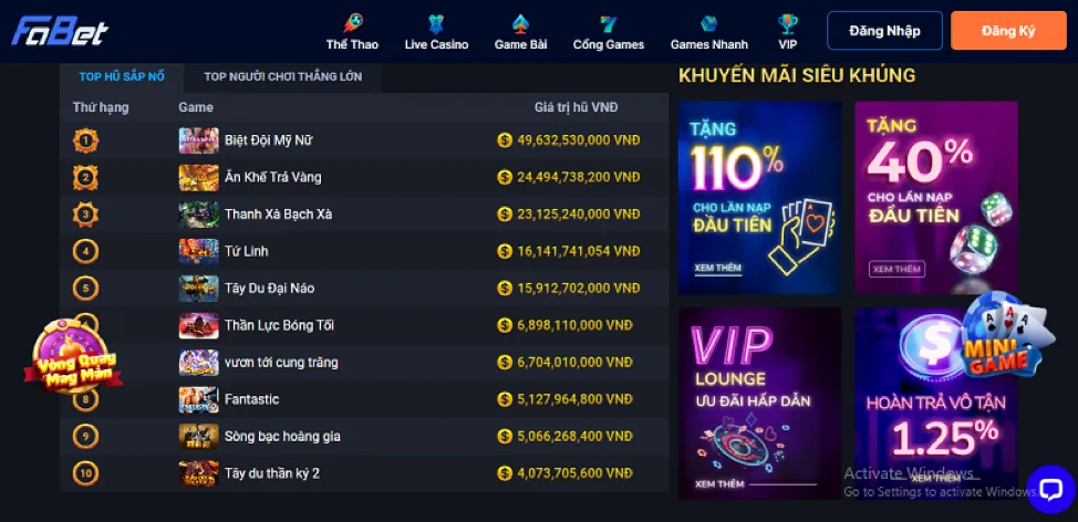 Hình ảnh minh họa các chương trình khuyến mãi và ưu đãi của S26BET
